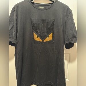 Fendi Crystal Monster Tshirt